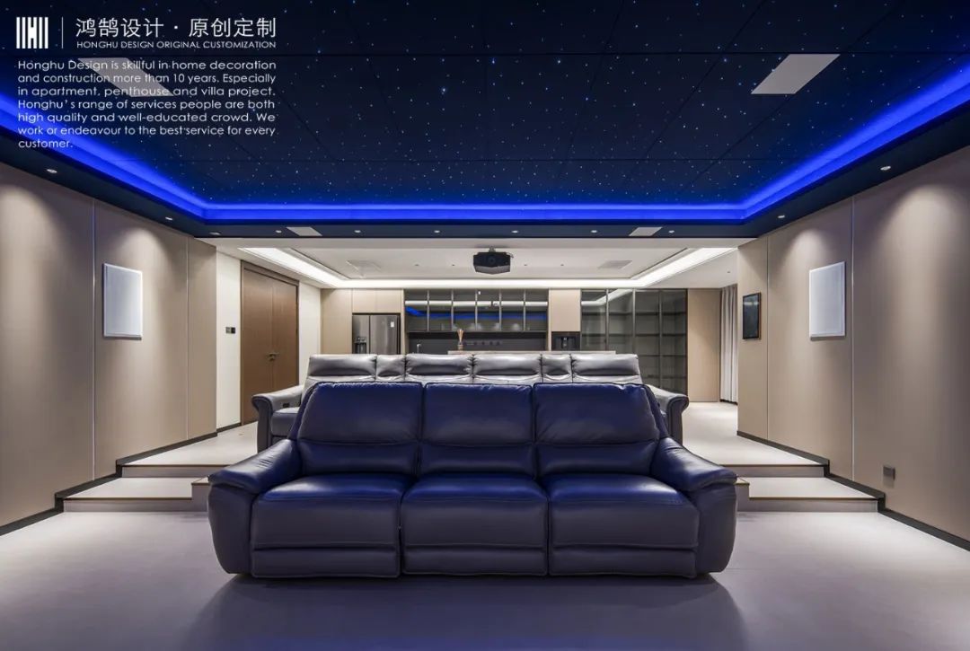 1000㎡别墅 | 星空影院+桑拿房的极致舒展。-60