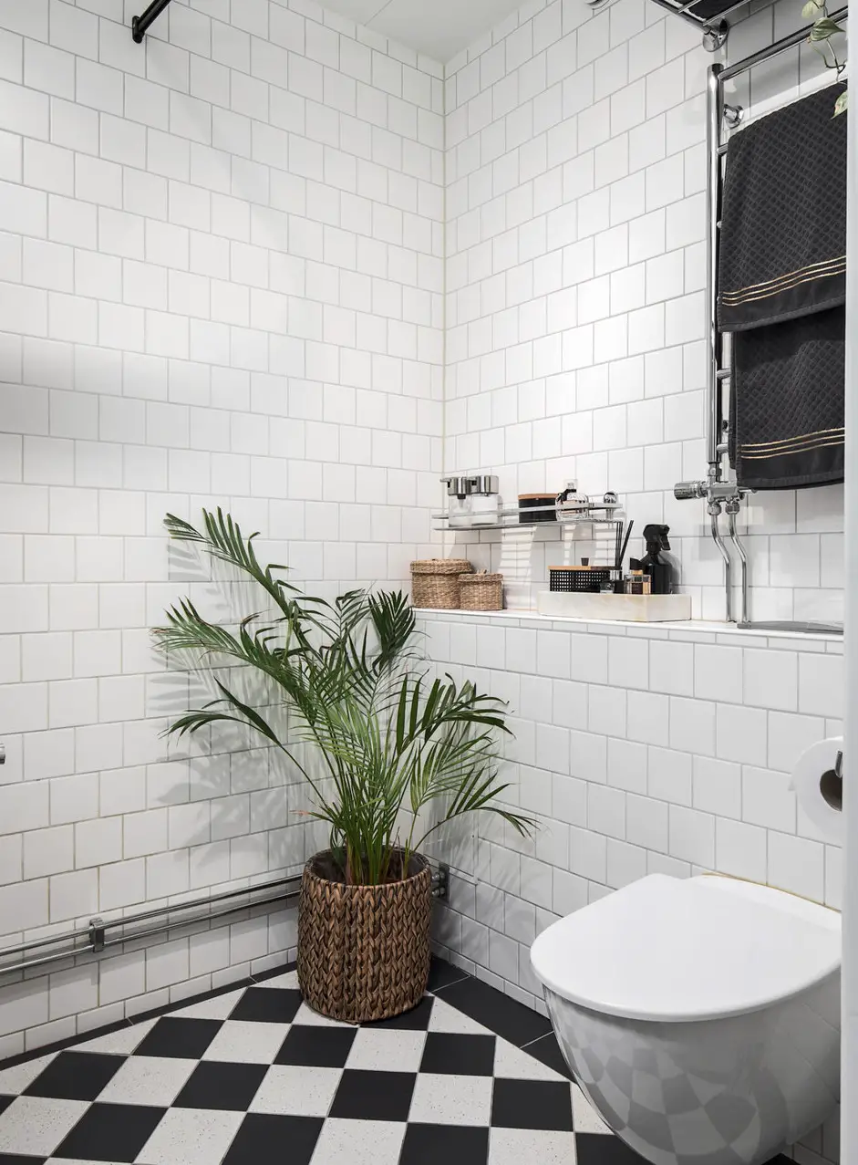 瑞典 54m2 设计公寓 | 窗 less 卧室的创意改造-18