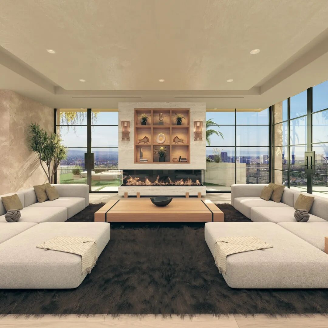 5300万美金梦幻宅邸！比佛利山庄OPAL首曝：悬浮泳池客厅颠覆豪宅认知-8