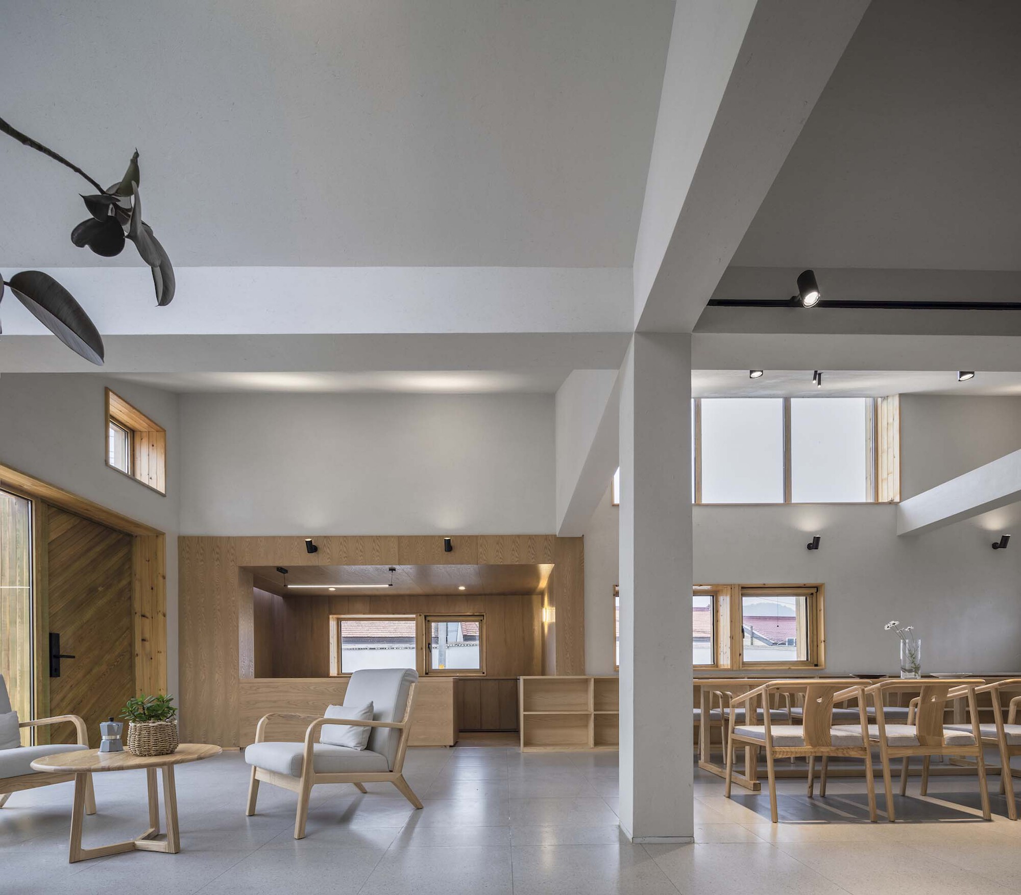 折叠式屋顶庭院住宅丨中国北京丨MAT Office-42