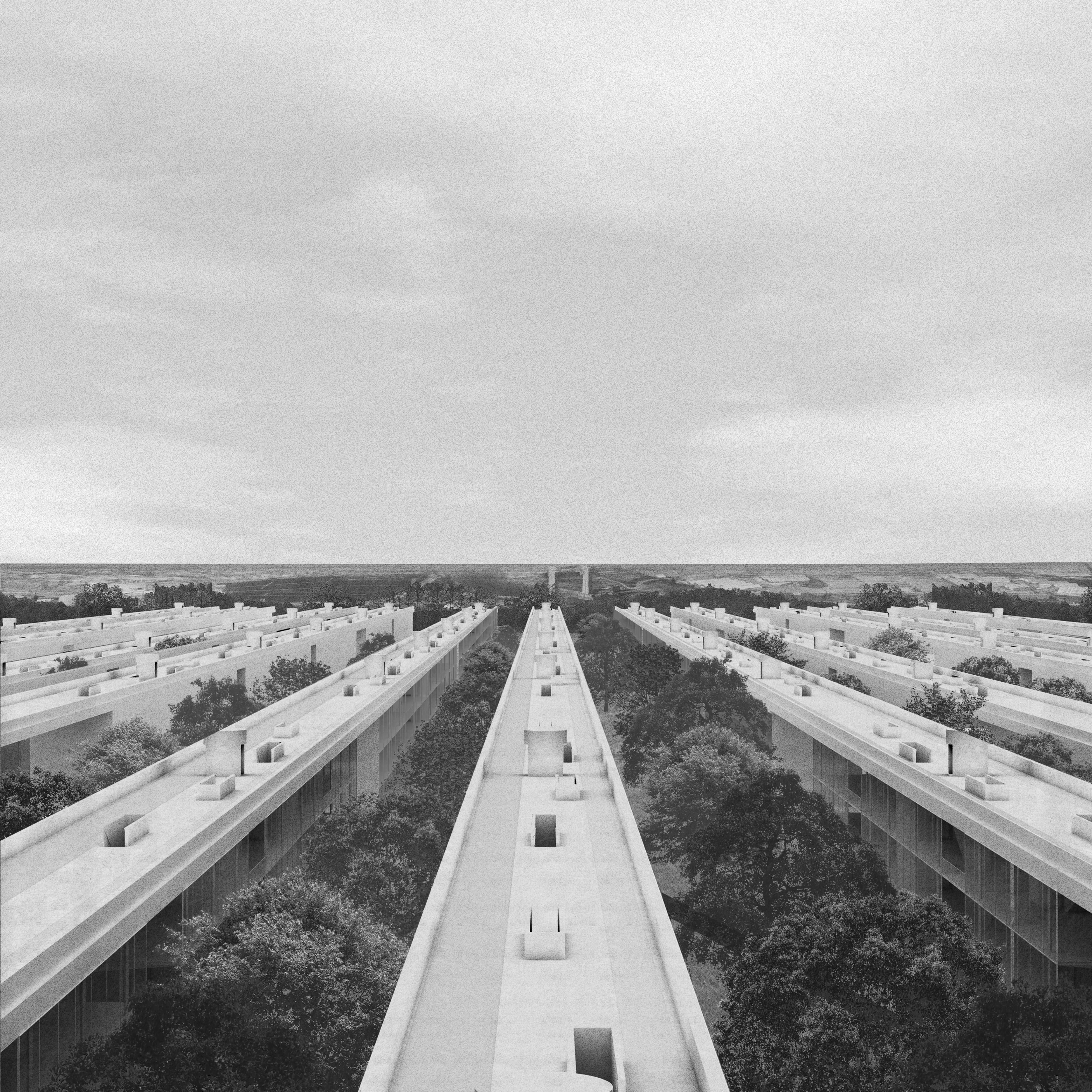 RCA graduate proposes affordable cantilevered housing for London's brownfield sites-0