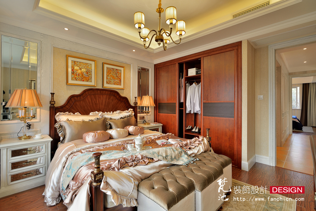 泰州景范康城 90㎡美式样板间 | 复古与活力的完美结合-20