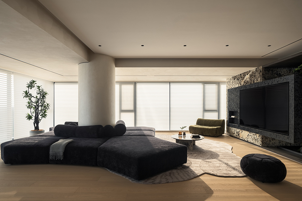 长安首府316㎡平层空间设计丨中国西安丨U.AN由恩设计-9