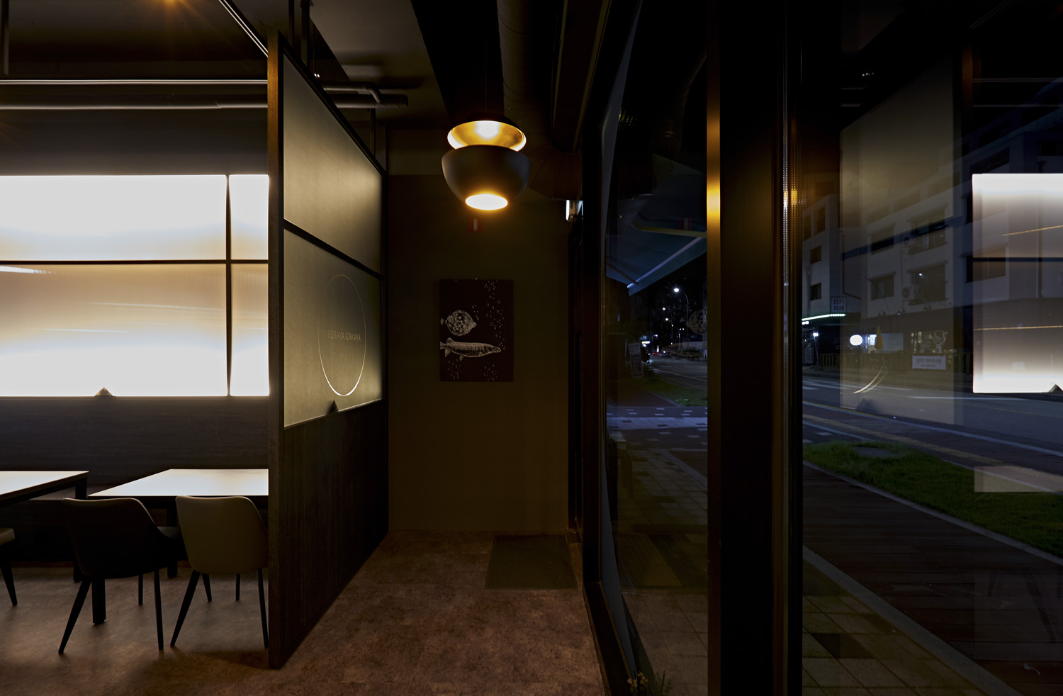 简约氛围的 16 坪韩式餐厅设计-14