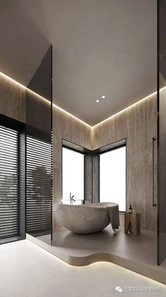 灰色艺术,简约奢华的完美融合丨竹墨空间设计事务所-66