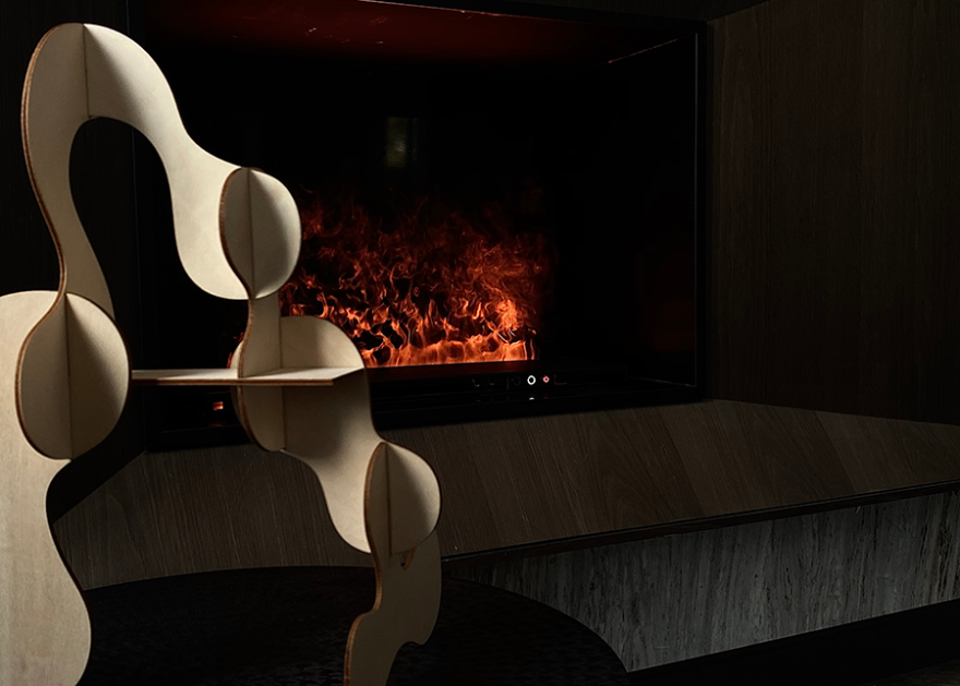 深色木饰面的别墅艺术丨中国杭州丨杭州木维设计-11