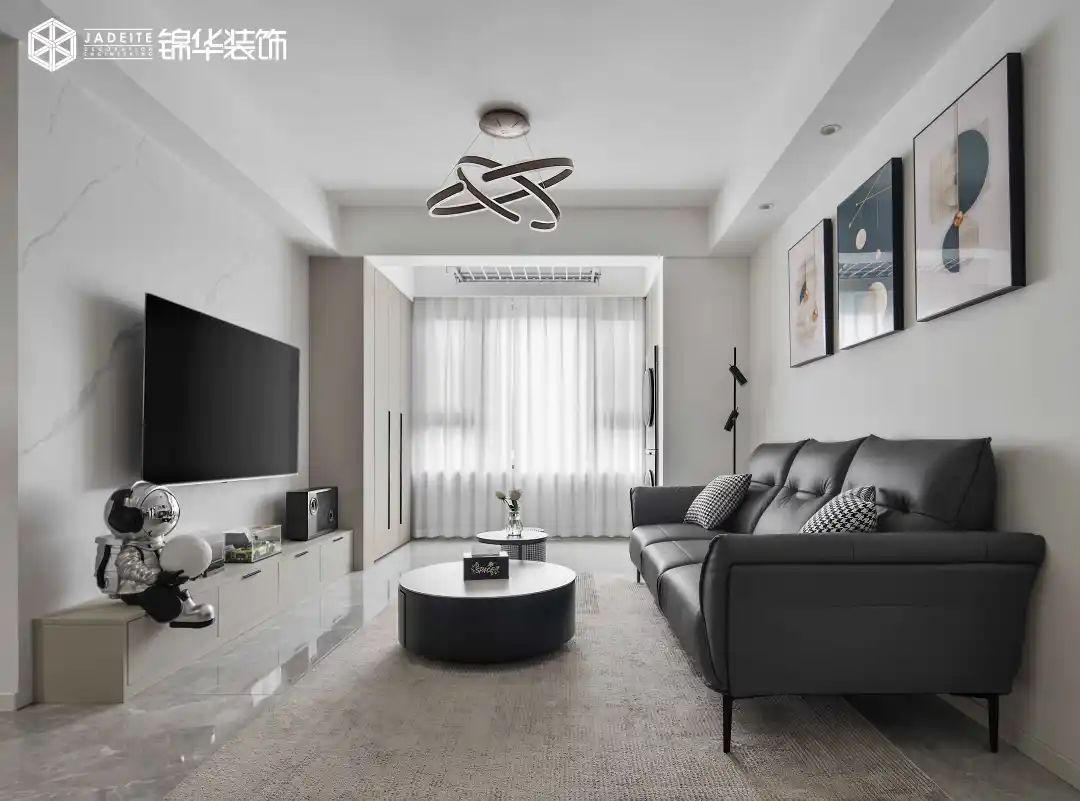 现代简约之家丨江苏锦华装饰-15