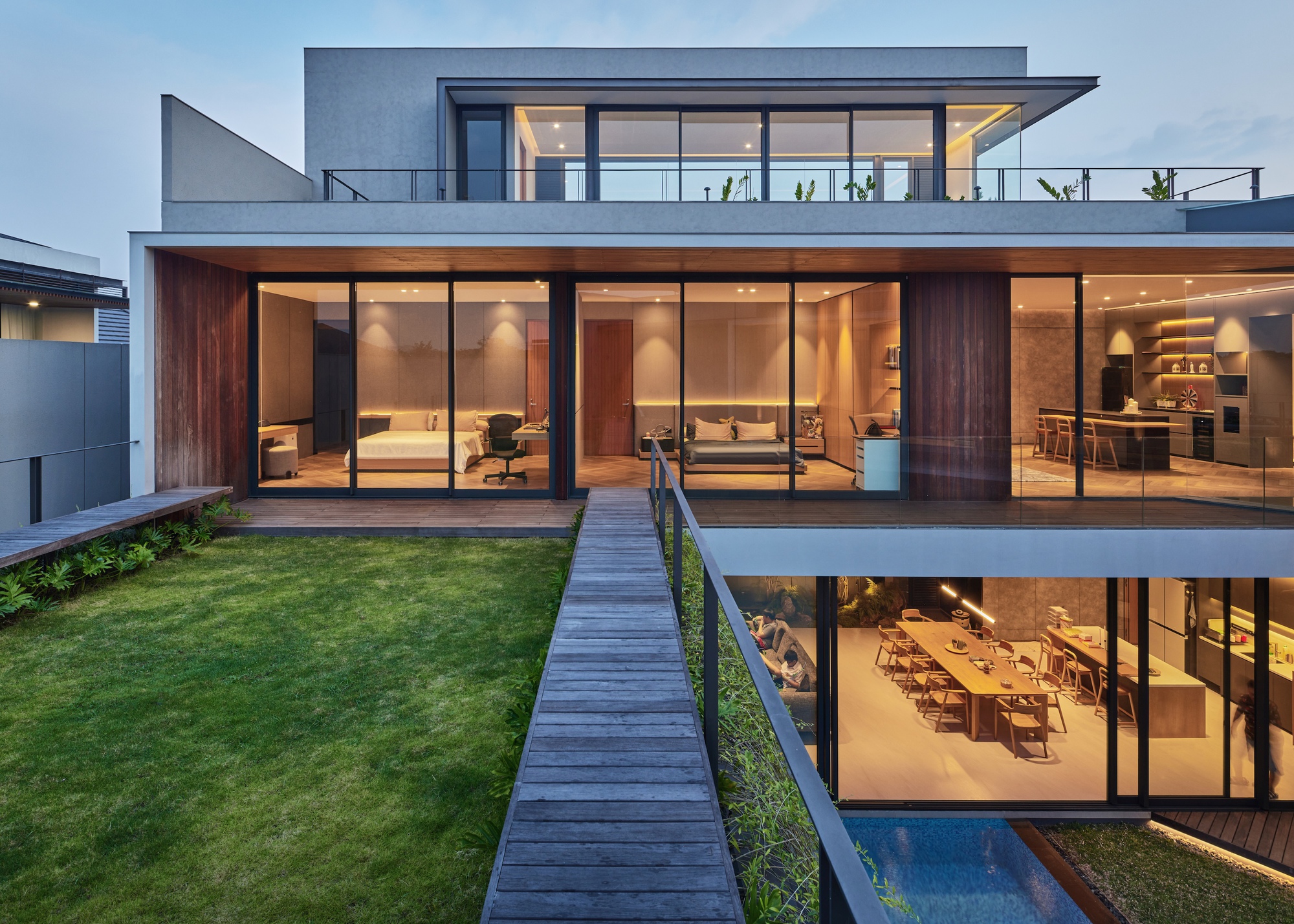 别墅景观丨印度丨Rakta Studio-29