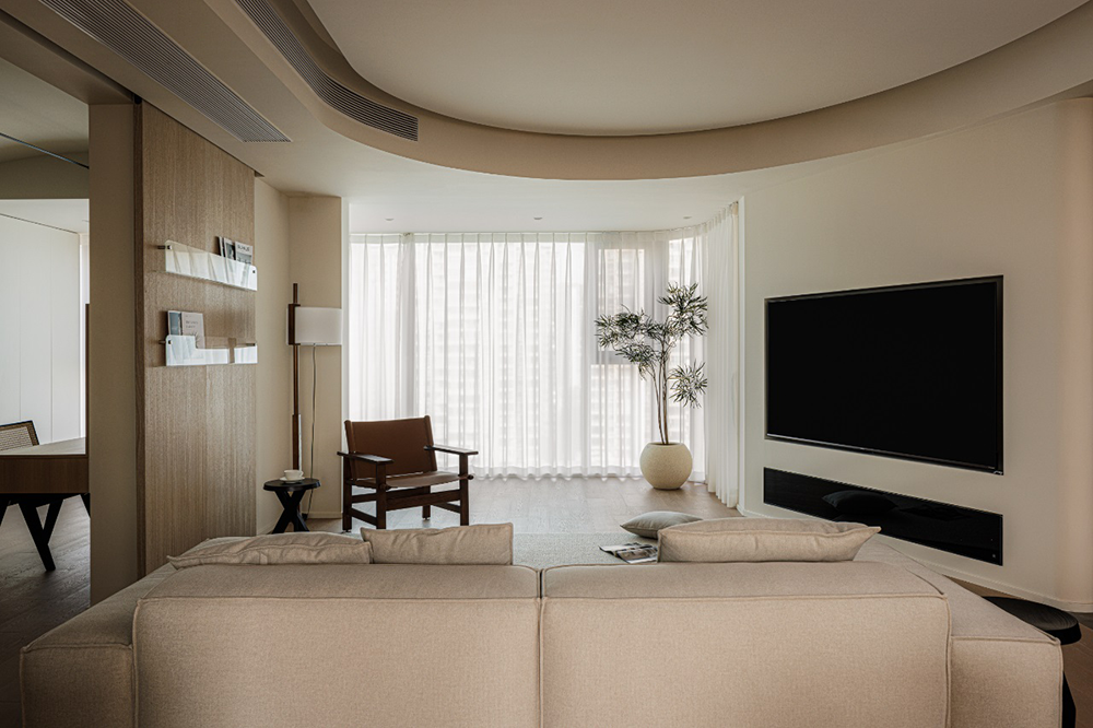 简约原木风:自由无界的理想家丨予上设计-9