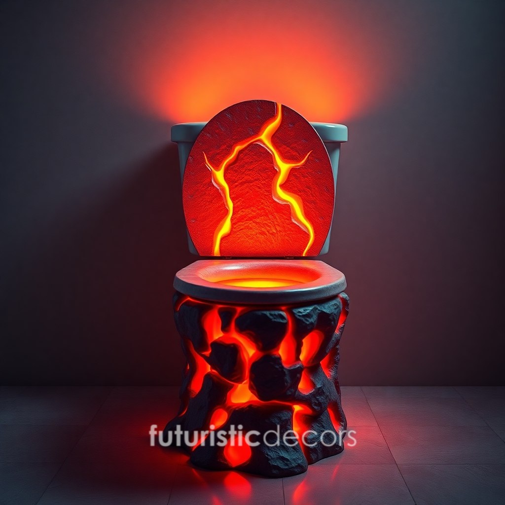 Volcano Toilet（火山马桶）设计丨FuturisticDecors-69