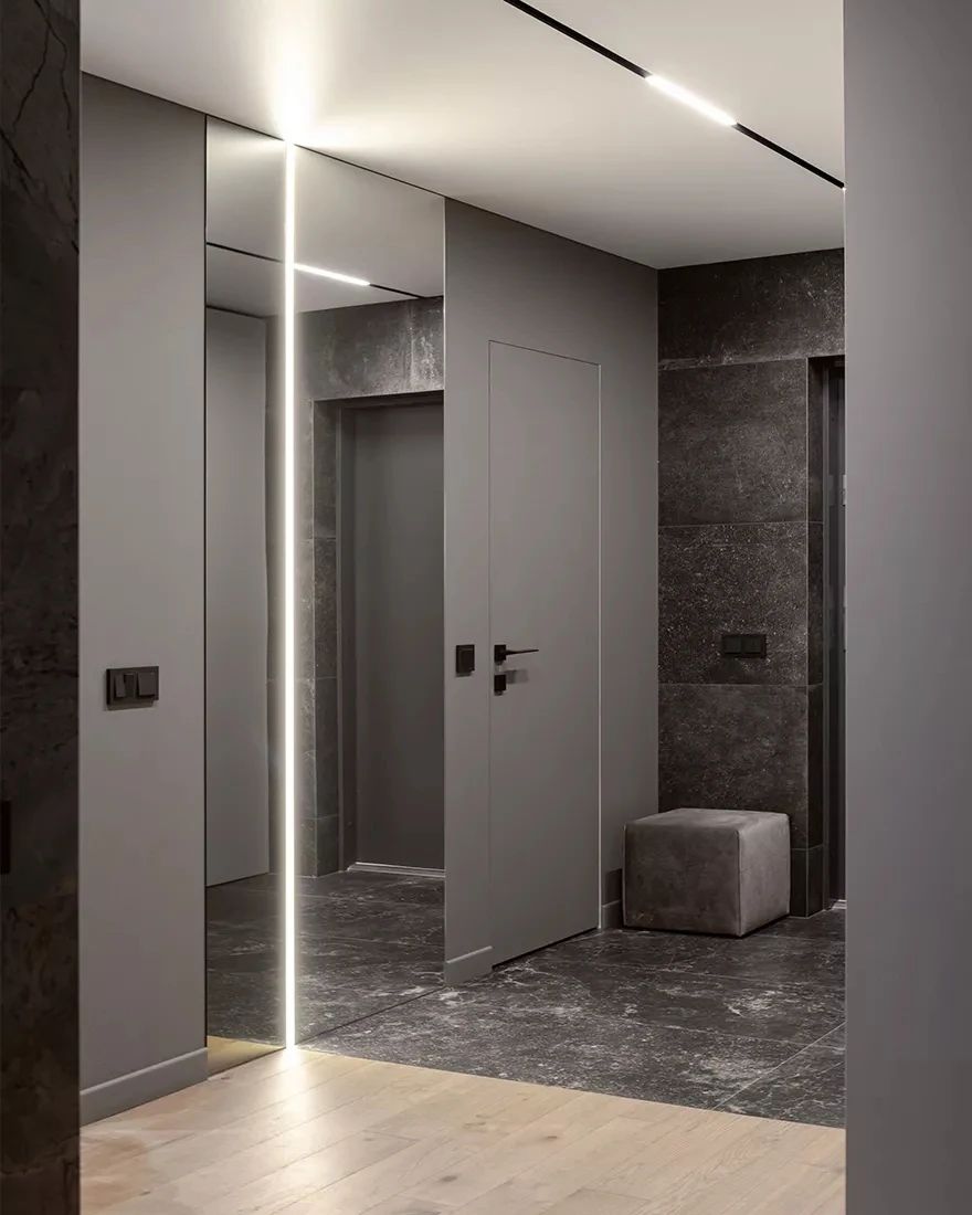 81㎡独居男人的现代空间设计-30