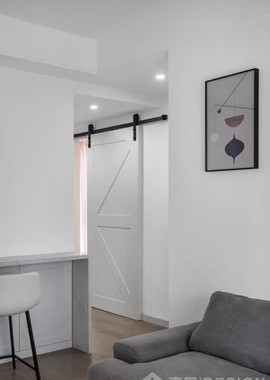 北欧风格平层设计-21