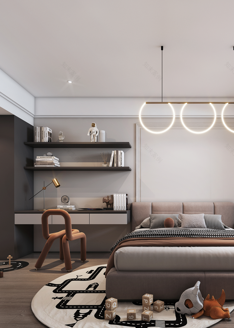 福州万科金域华府现代简约复式楼设计丨中国福州丨林健,康伟军,章丽青,何靓妮-23