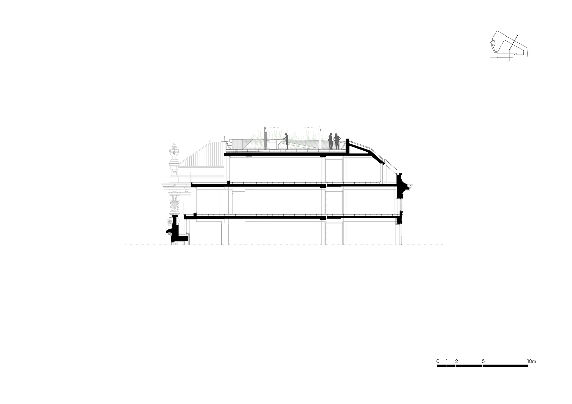 比安德拉高地广场露台丨意大利米兰丨Park Associati-32