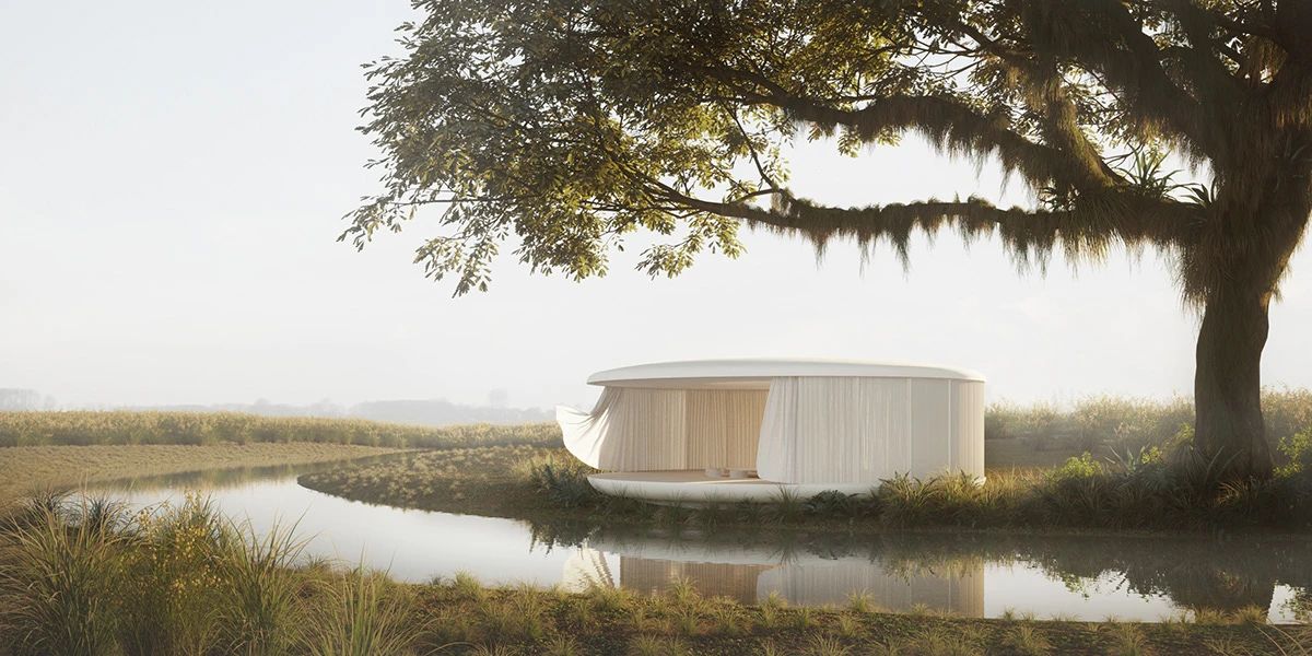 932 Design 打造极致简约住宅,圆形曲线诠释舒适生活-6