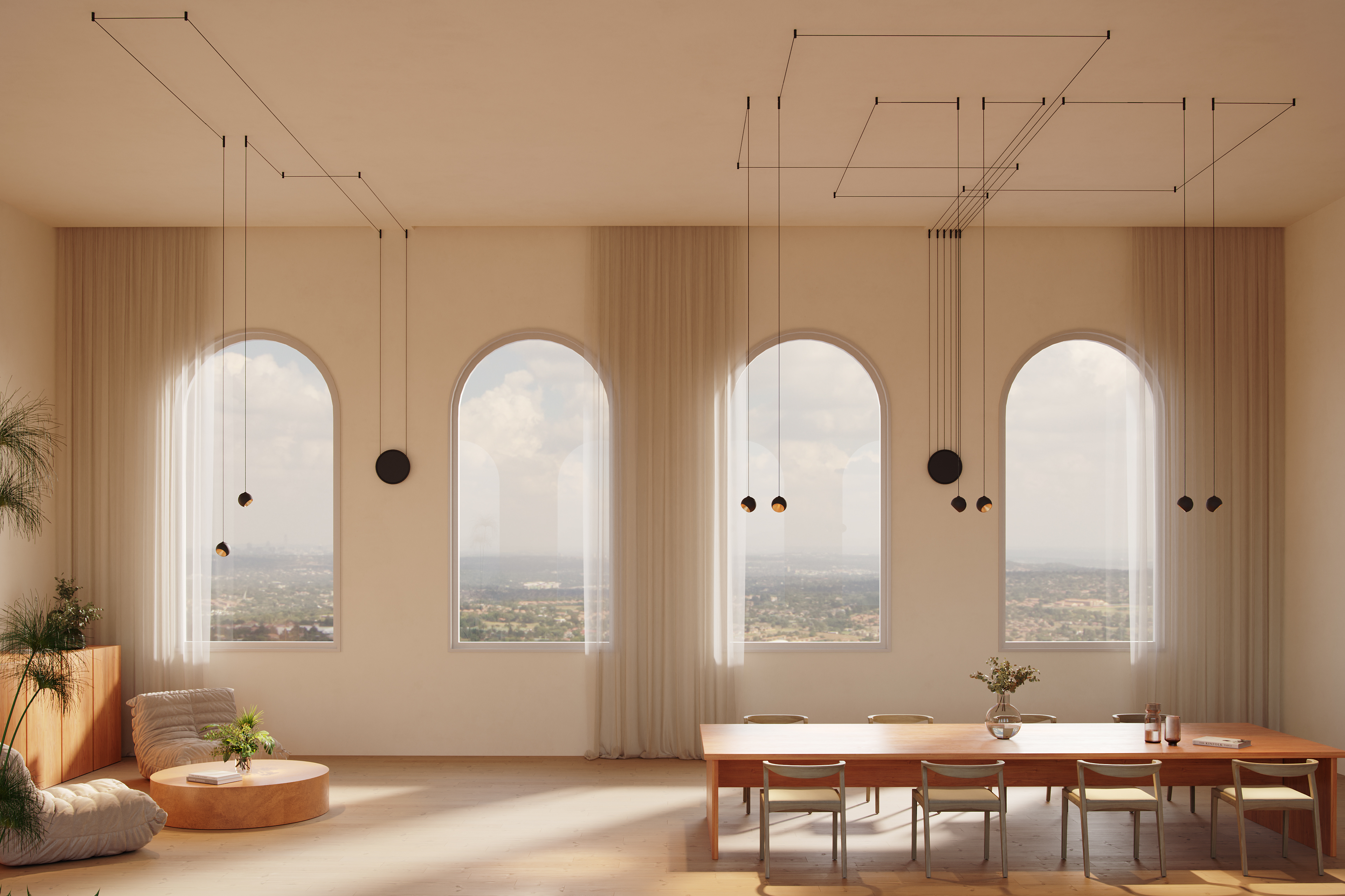 Kompas Round Surface | Kompas Round | Illuminazione architetturale | Modular Lighting Instruments-0