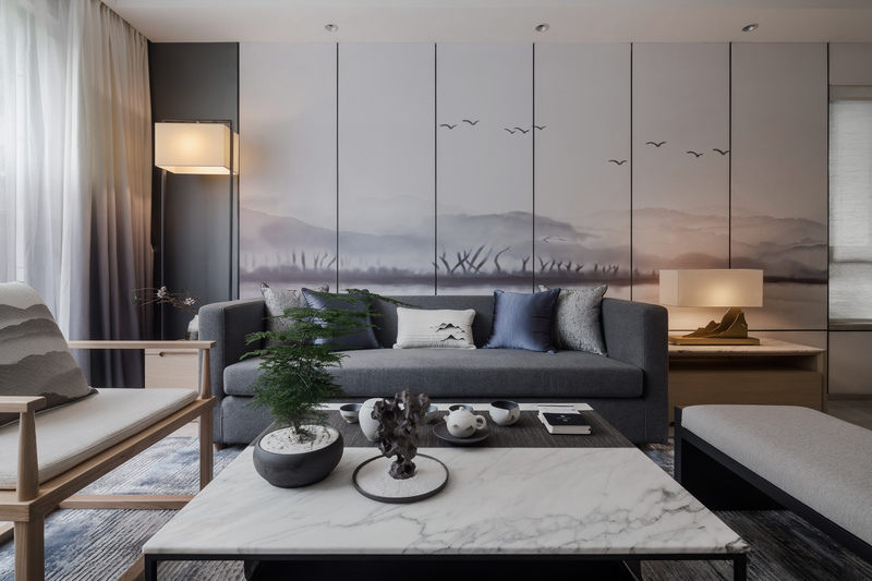 东方简约新居所的室内设计魅力-12