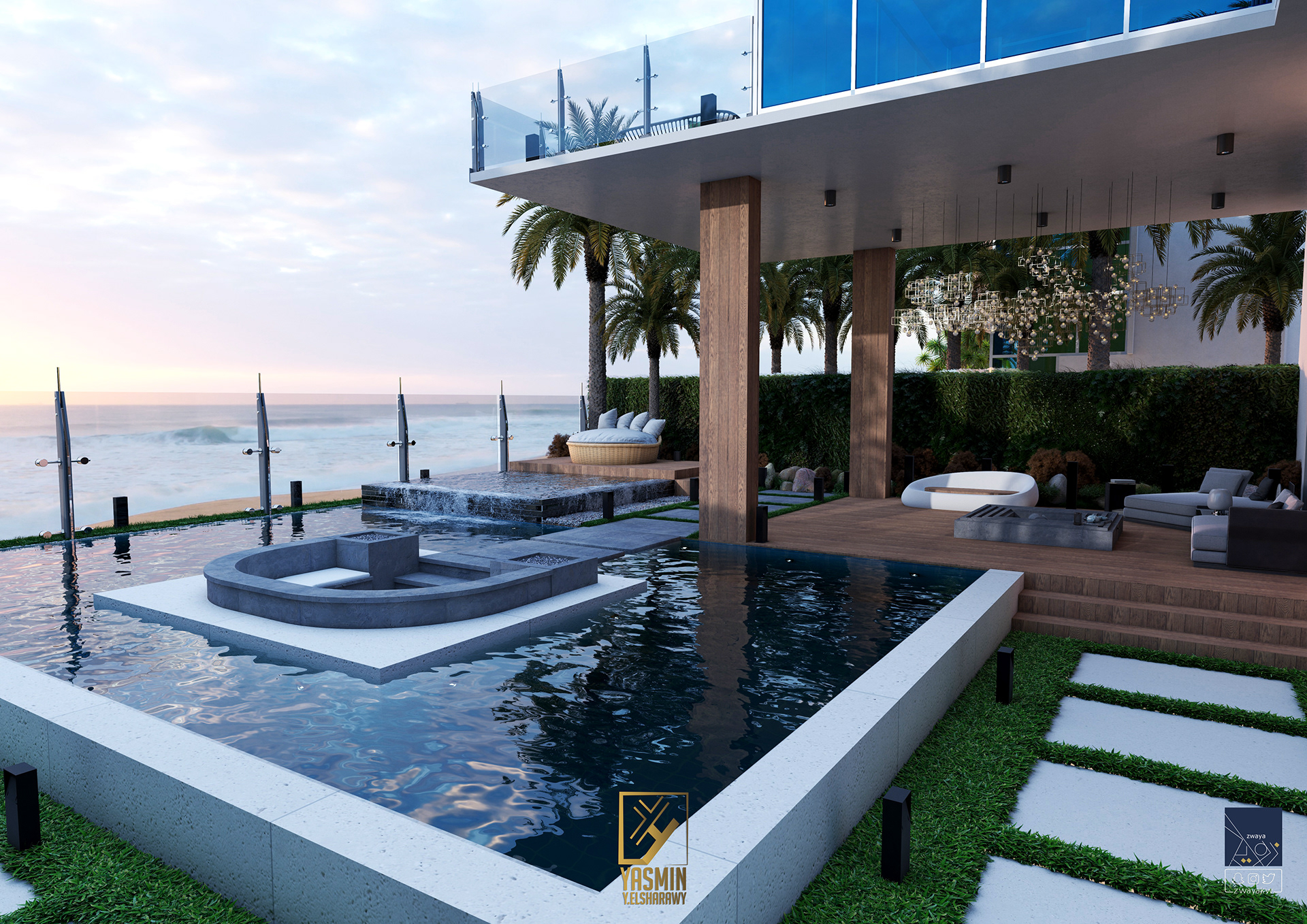 景观别墅设计-2