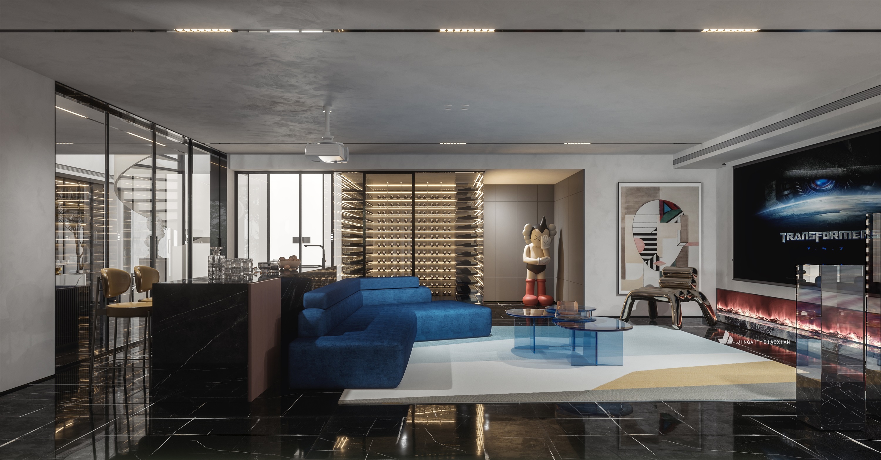 2021 年最新室内设计渲染作品-57