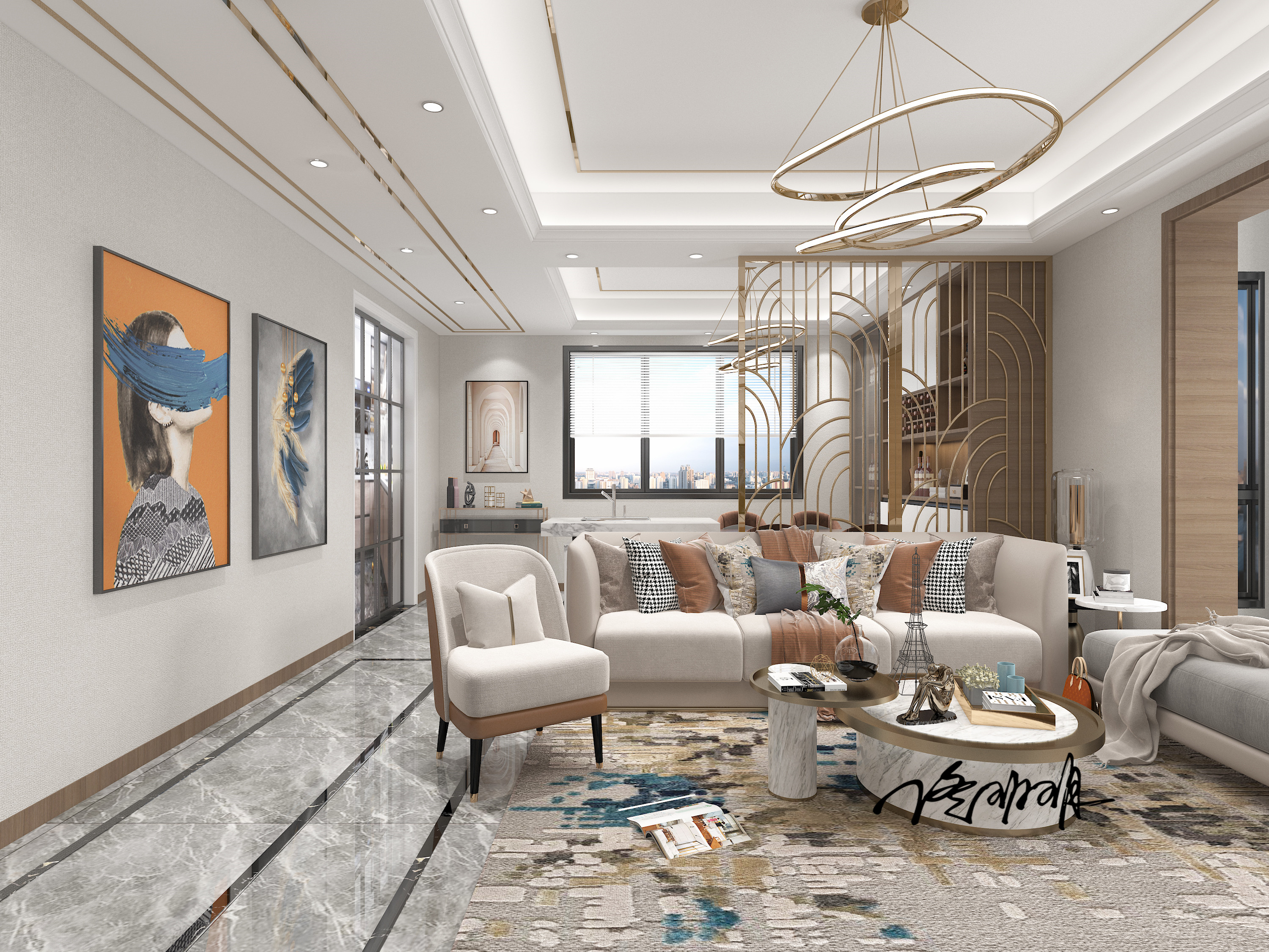 现代简约住宅设计-2