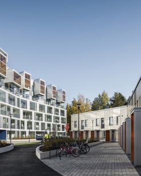 Pyhätunturintie 2 公共住宅建筑丨芬兰赫尔辛基丨Lahdelma & Mahlamäki 事务所