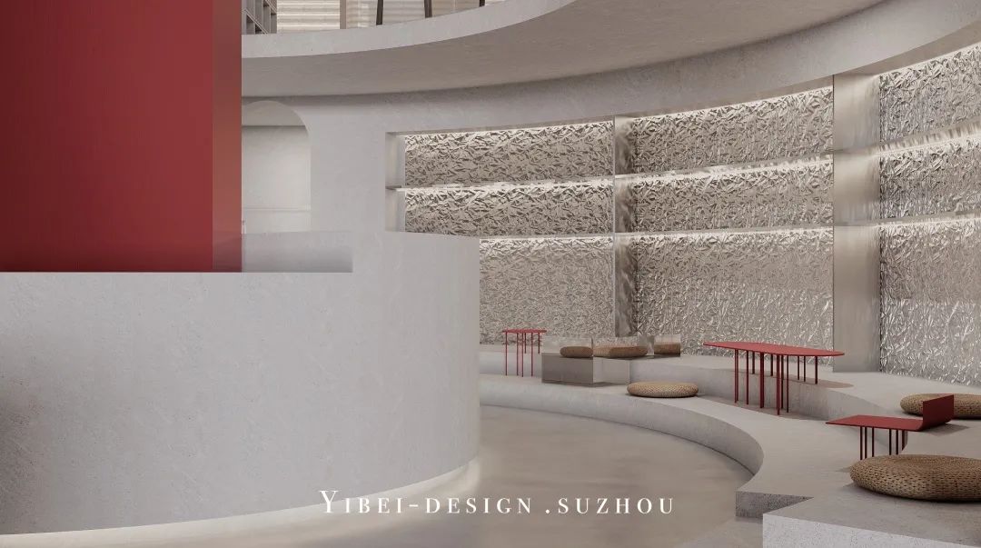 纯粹的红 · 后现代未来主义空间设计丨中国苏州丨一贝设计-9