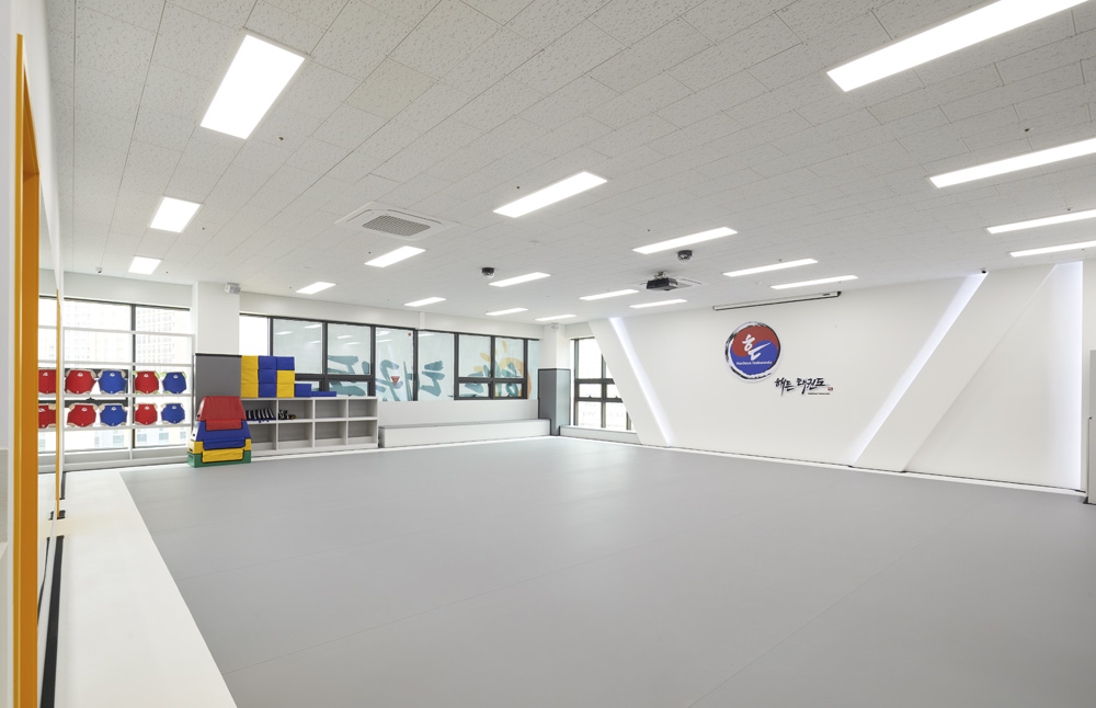 极简风 47 平跆拳道馆，设计亮点一语中的-7