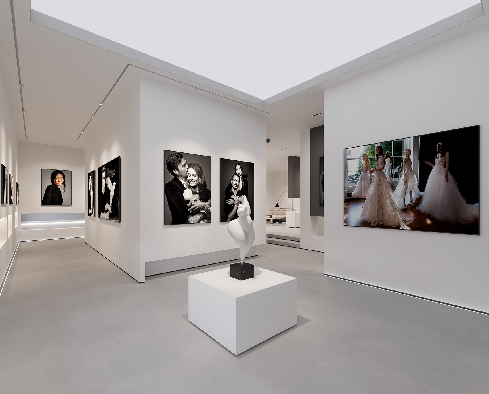 王军工艺相框大师主义展厅设计丨魔戏空间设计&ABDdesign-36