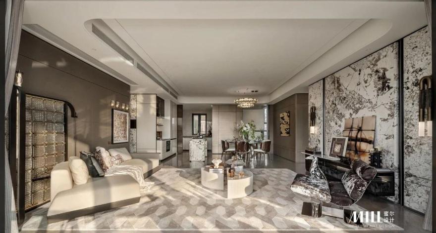 中交四航·珠江春丨OPS观致设计(室内),深圳市蜜尔室内艺术设计有限公司(陈设)-5