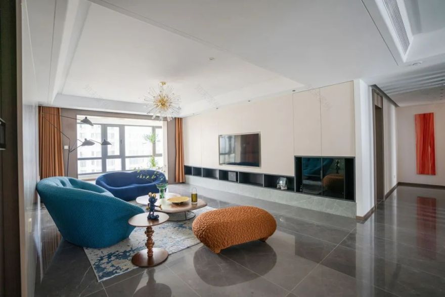 武汉 OCT 华侨城 230 平湖景大平层设计丨中国武汉丨大兵-12