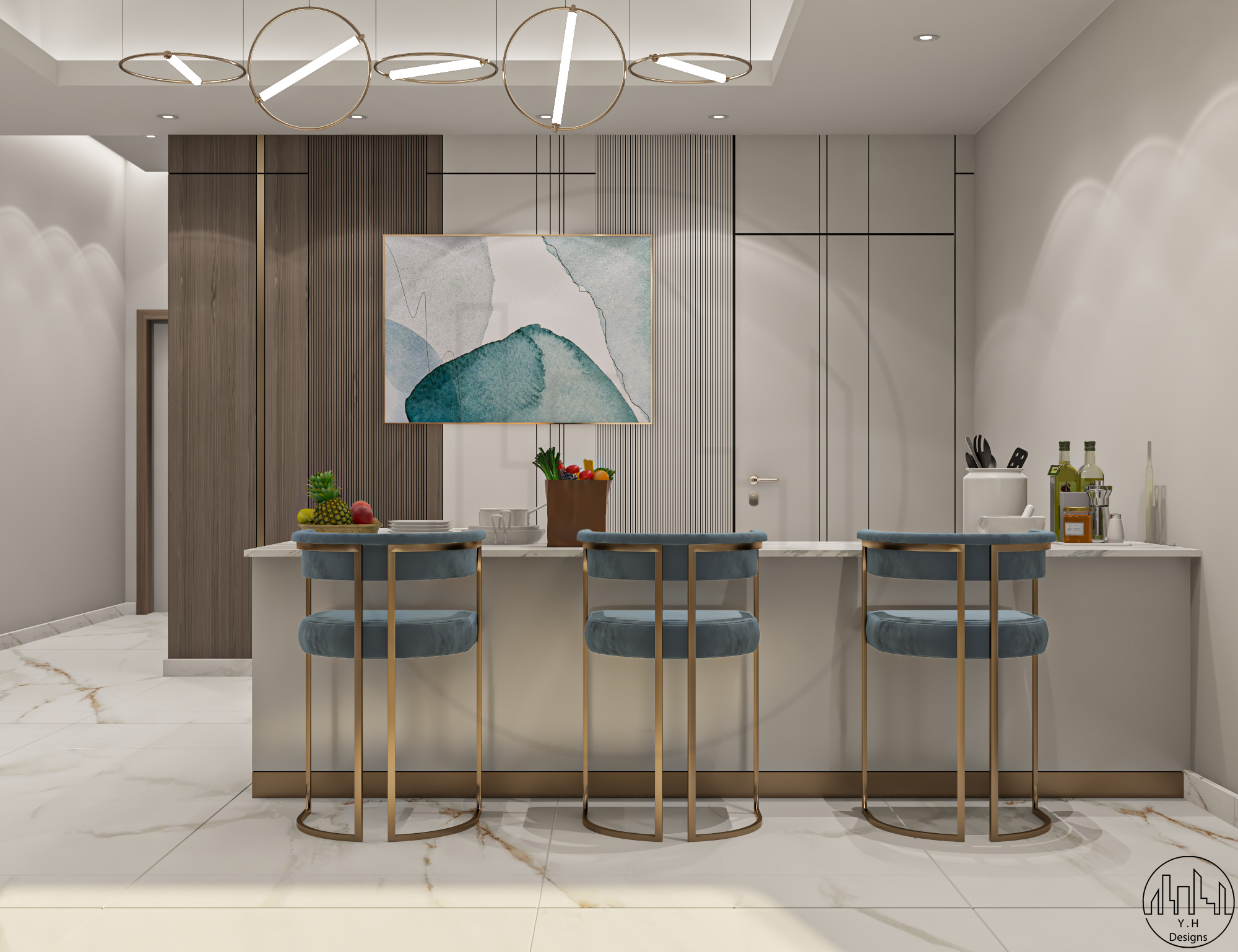 Full apartment interior design-3