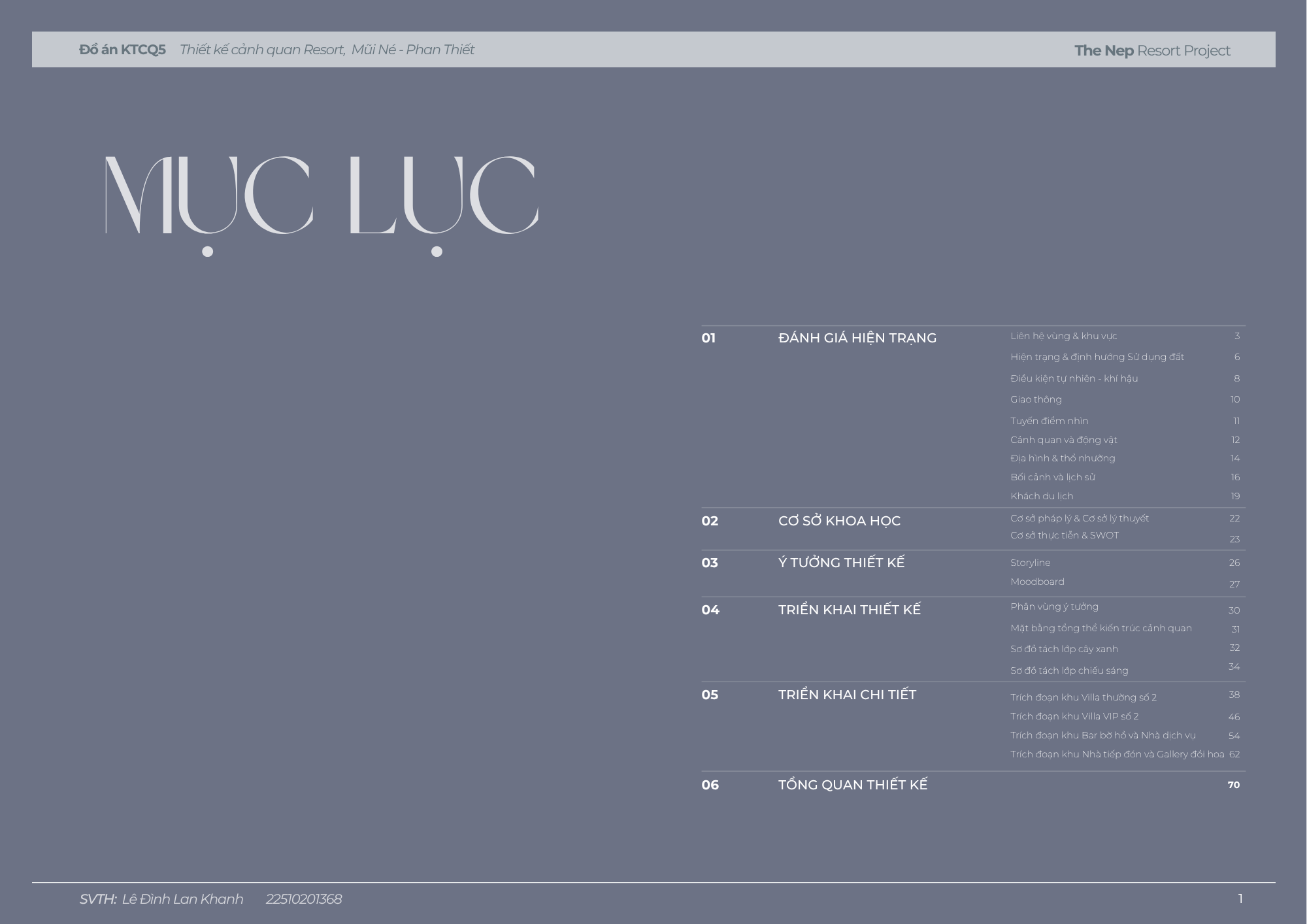 ĐỒ ÁN KTCQ 5 - THIẾT KẾ CẢNH QUAN RESORT-1