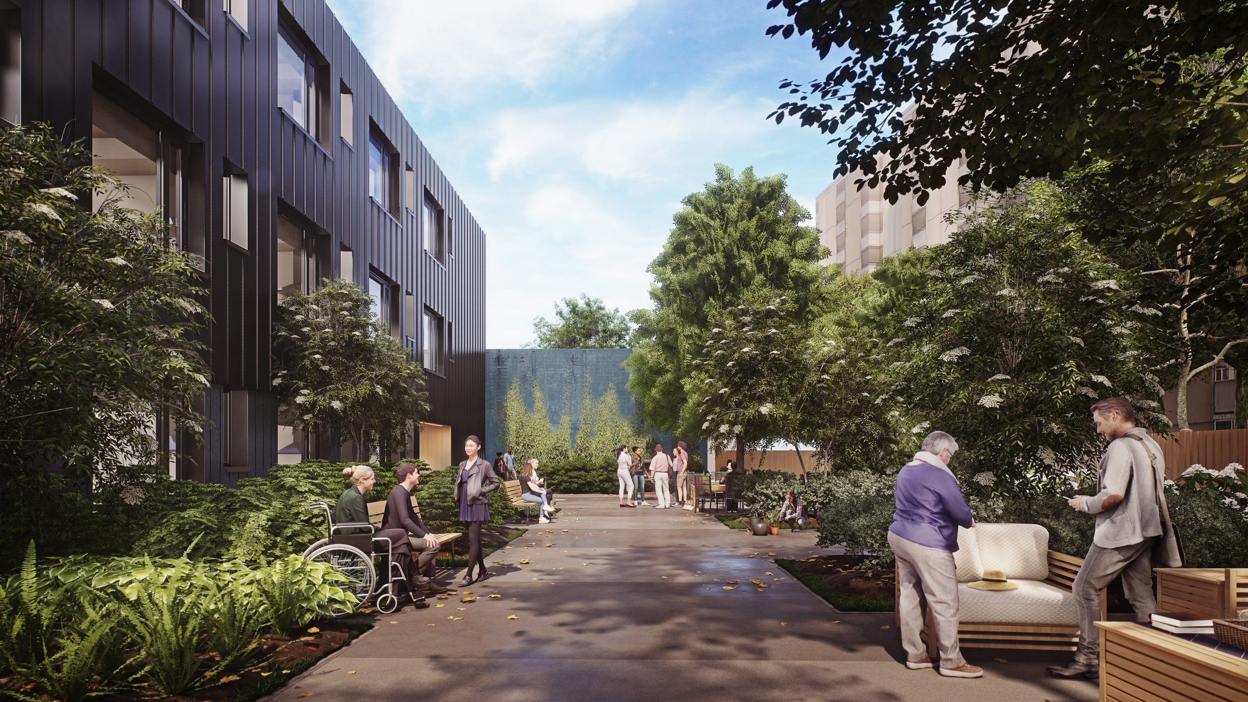 Hamilton Passive House Modular Housing - Montgomery Sisam-1