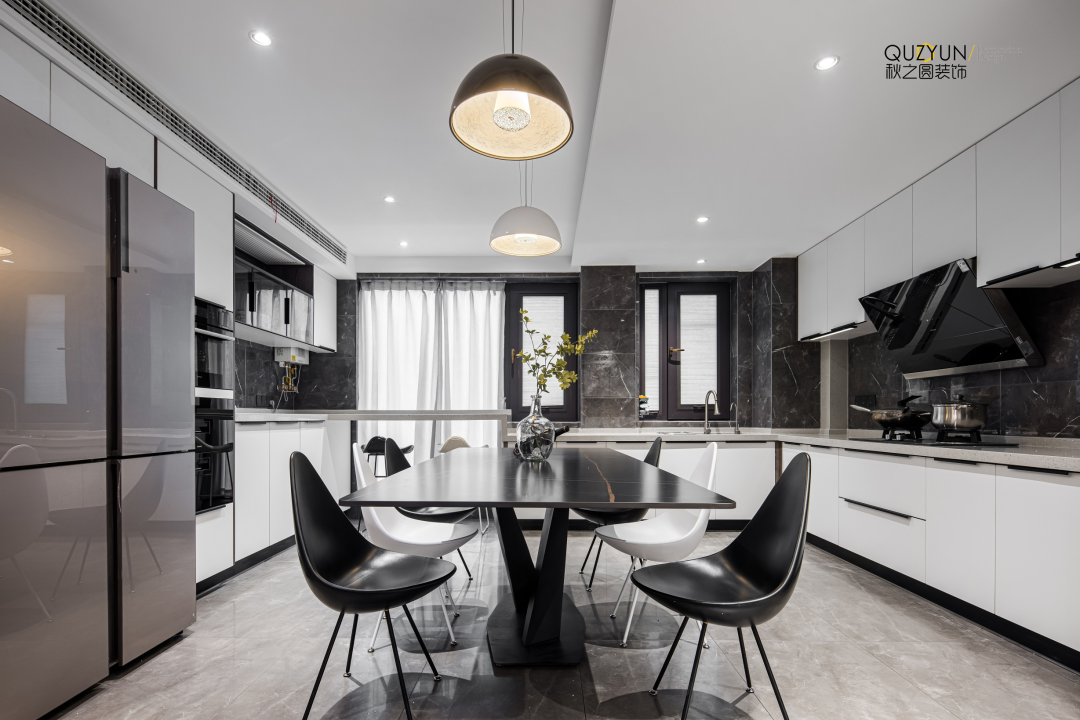 现代简约龙湖尚品140平空间设计丨中国常州丨意象QUZYUN|DSEIGN-34