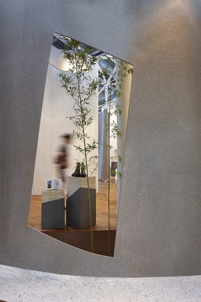 时尚隐喻 | 悬浮毛毡概念展厅-10