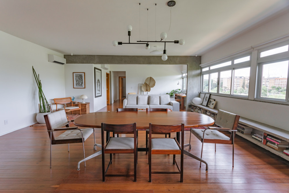 巴西维拉公寓设计 | 拆除墙壁打造开阔视野-32