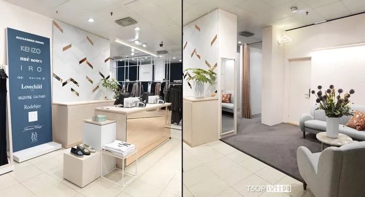 丹麦Magasin du Nord百货女装店设计-11