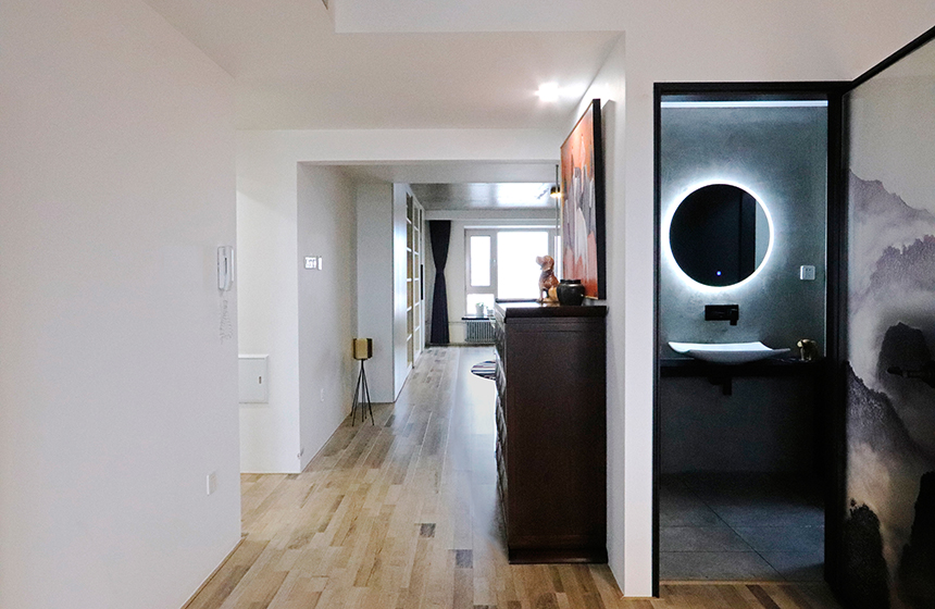 现代极简复式全屋设计丨中国北京丨鸽盟·厨卫改造家,主案杨克鹏-13