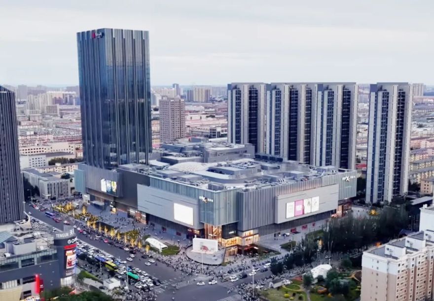 青城商业地标上新,中建八局承建的呼和浩特万象城正式开业-7