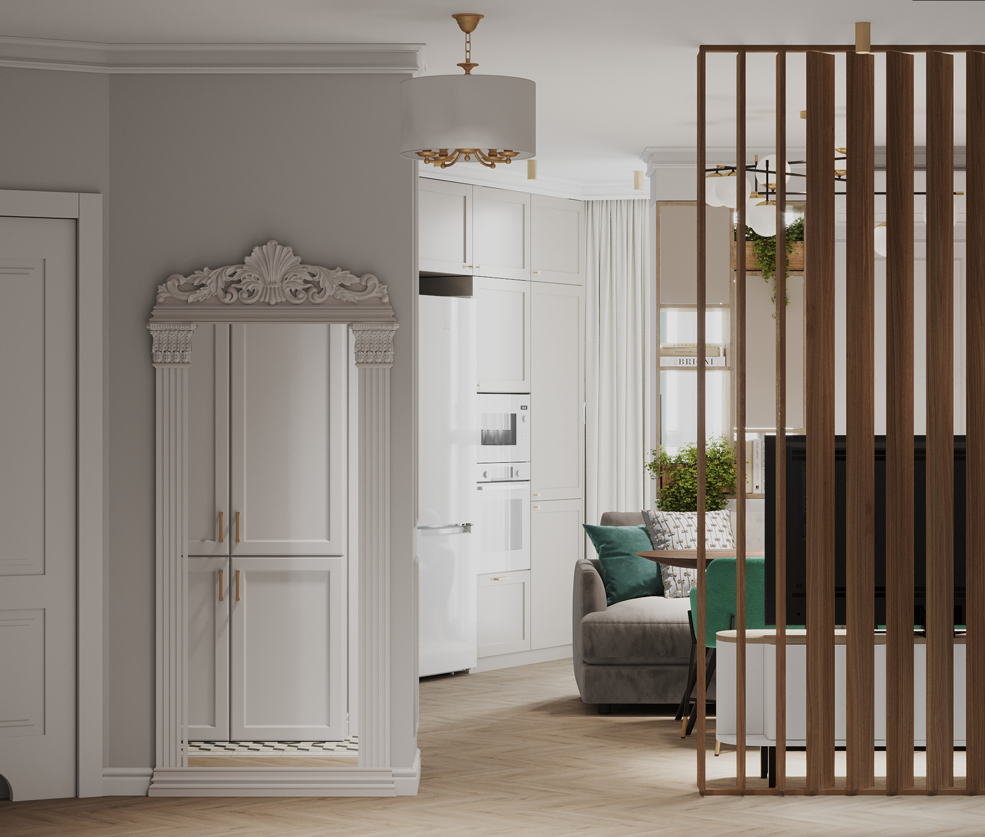 萨马拉市71平米城市公寓更新项目丨俄罗斯萨马拉丨维多利亚·叶罗希娜（Виктория Ерохина）-18