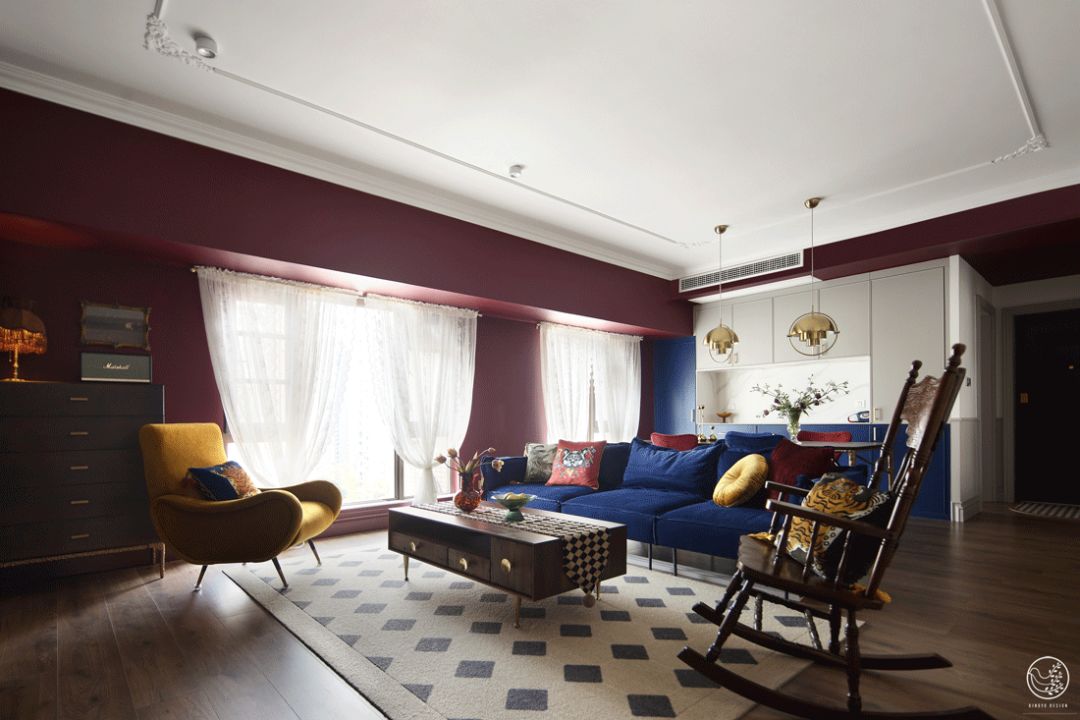 色彩斑斓的艺术之家丨中国成都丨清羽设计-17