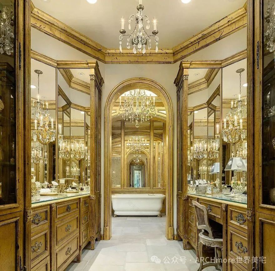 4000EuclidAvenue|这个庄园采用了全屋金箔装饰-33