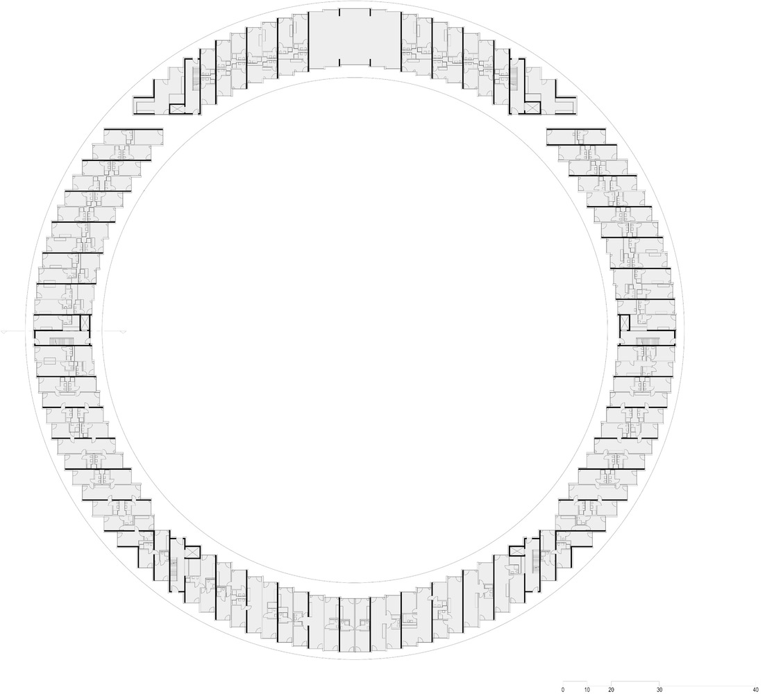 瑞士“旋涡”学生公寓丨瑞士洛桑丨Dürig AG,Itten+Brechbühl AG-40