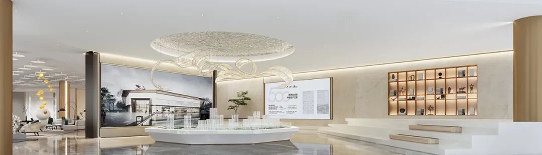 江苏盐城大丰生活美学艺术馆 | 虚实之间的蓝色梦境-68