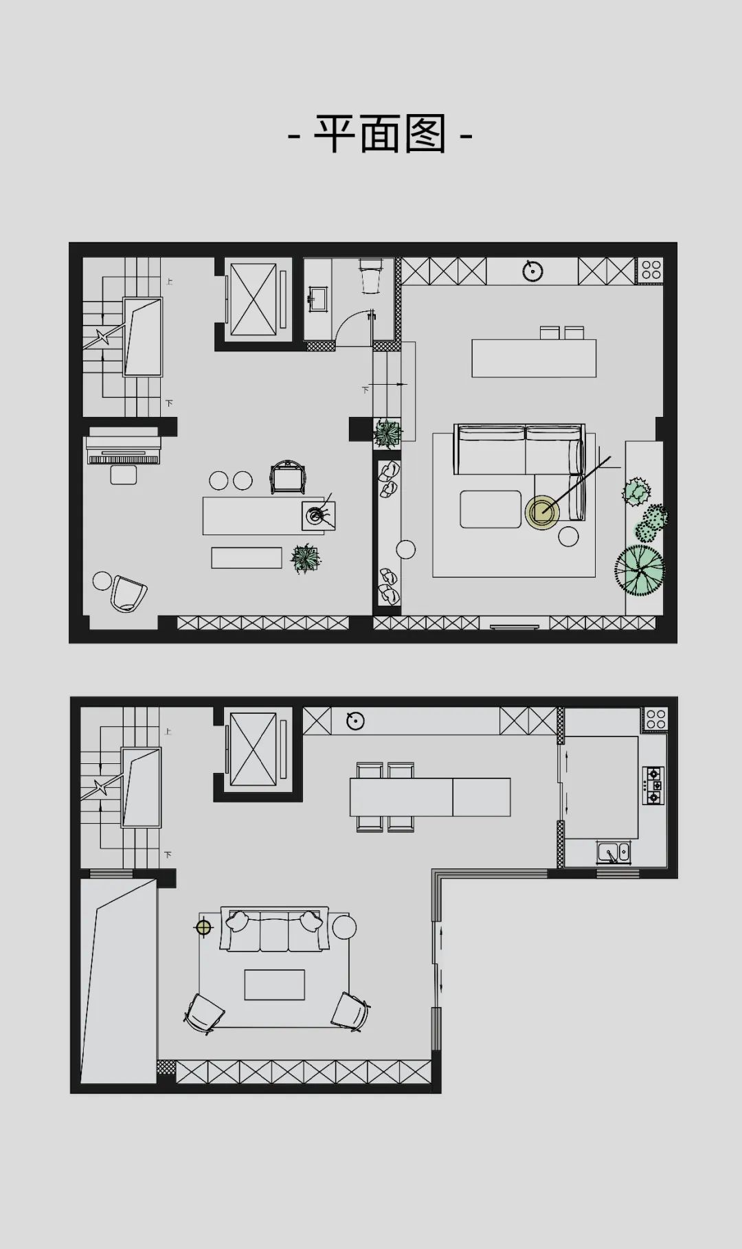 尚层实景丨460㎡现代世外桃源，阳光暖意尽收眼底-12