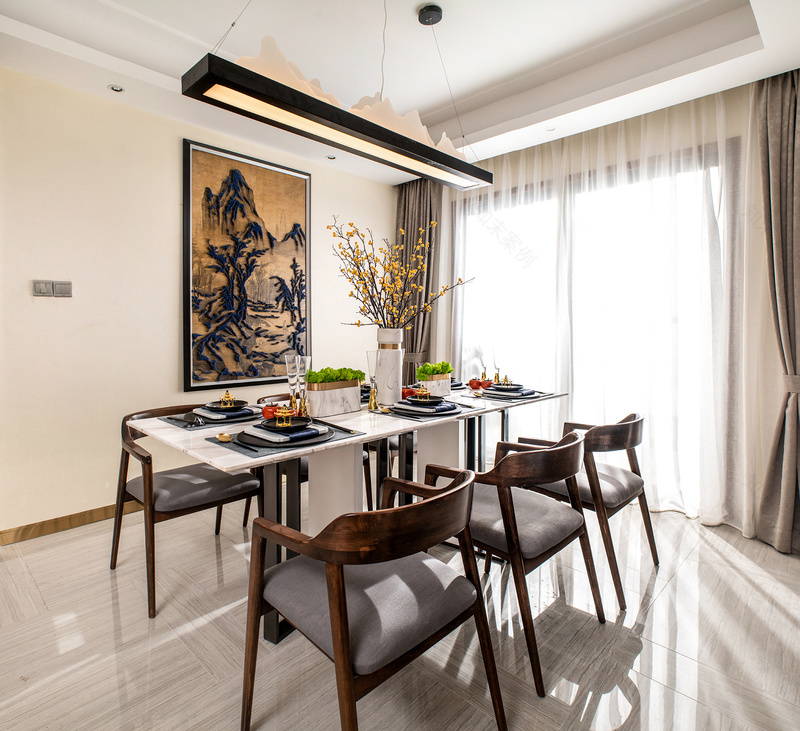 宝能.贵州双龙科技城样板间2 | 现代中式风韵-10