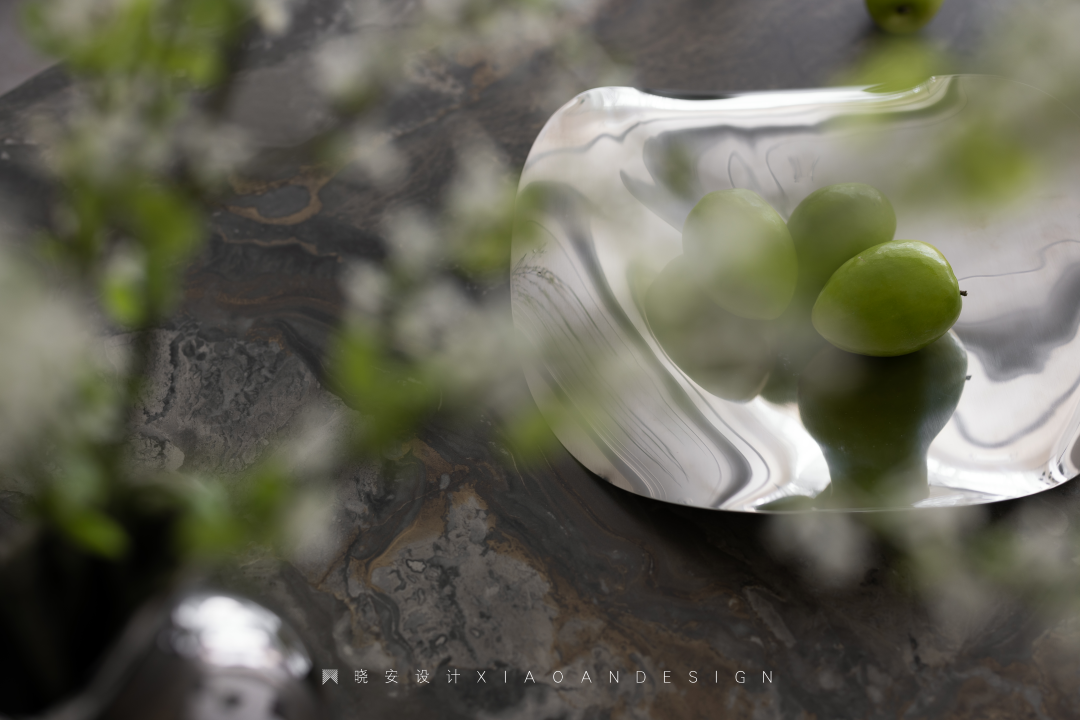 复古蓝红拼接法式美居丨晓安设计-40