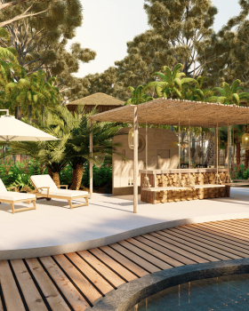 PROJECT _ LONG HAI ECO RESORT _ BAR, POOL & BUNGALOW