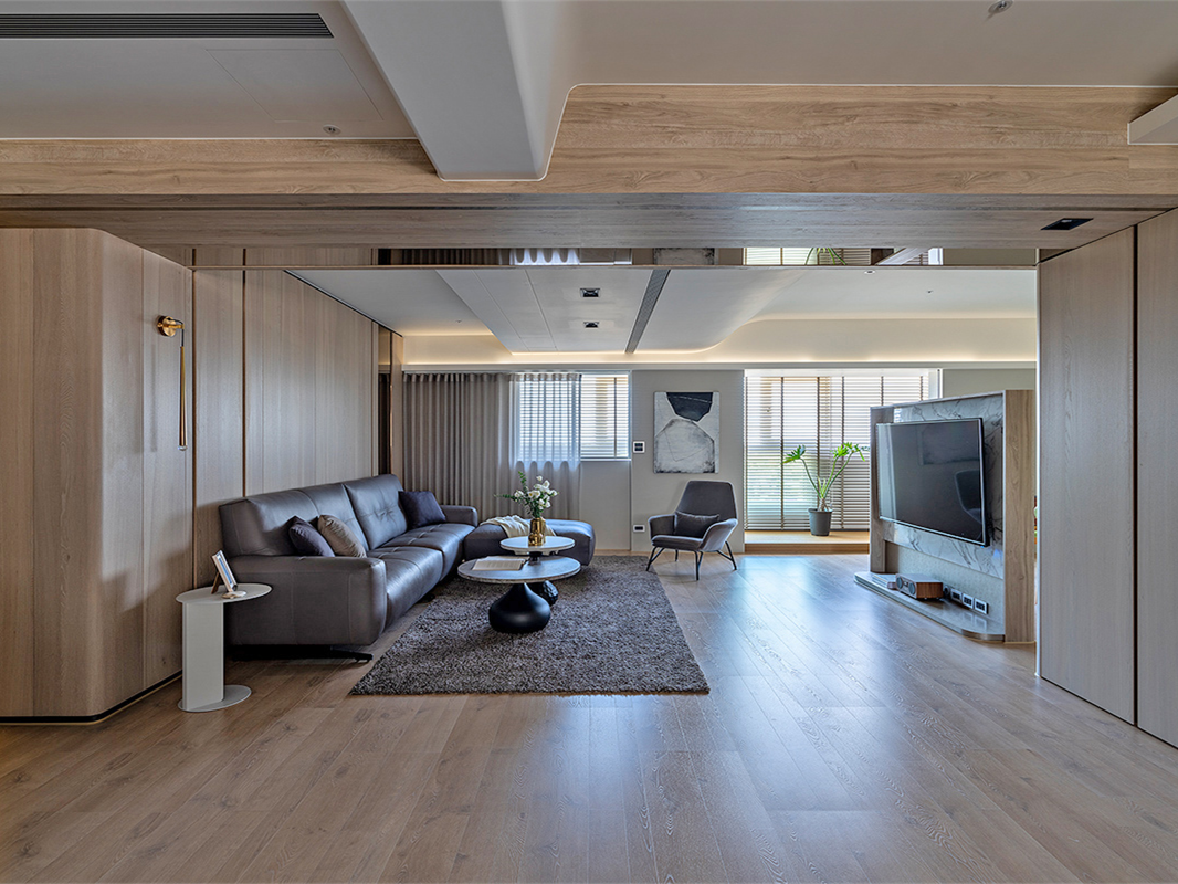 现代简约 115㎡两居住宅-2