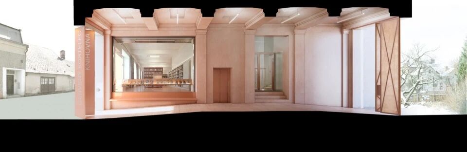 Červený Kostelec图书馆翻新项目丨PAPUNDEKL ARCHITEKTI-25